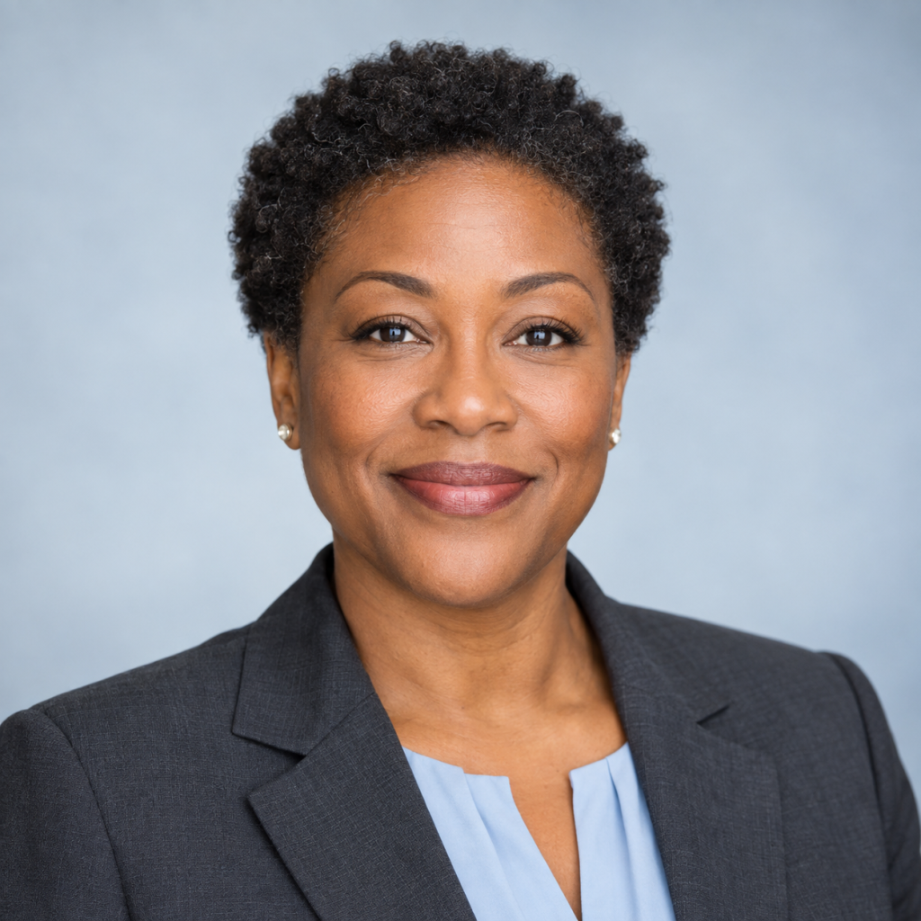 AI-generated fictional sample headshot of quinn parker